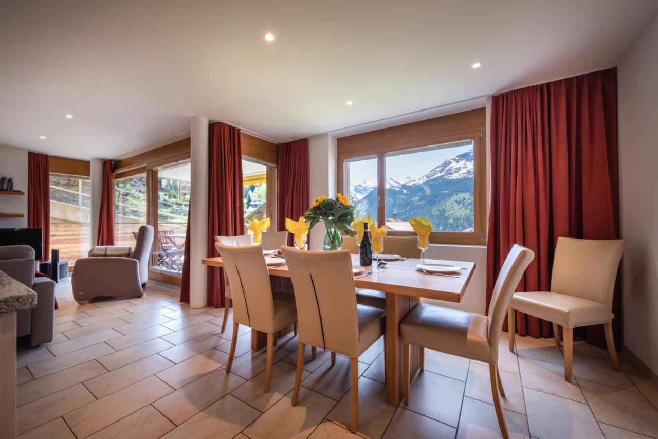 Chalet Am Acher 3 Wengen Exteriér fotografie