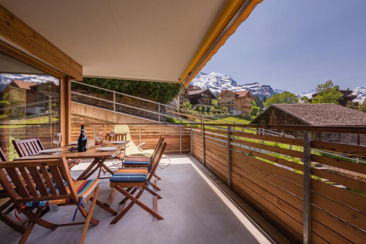 Chalet Am Acher 3 Wengen Exteriér fotografie