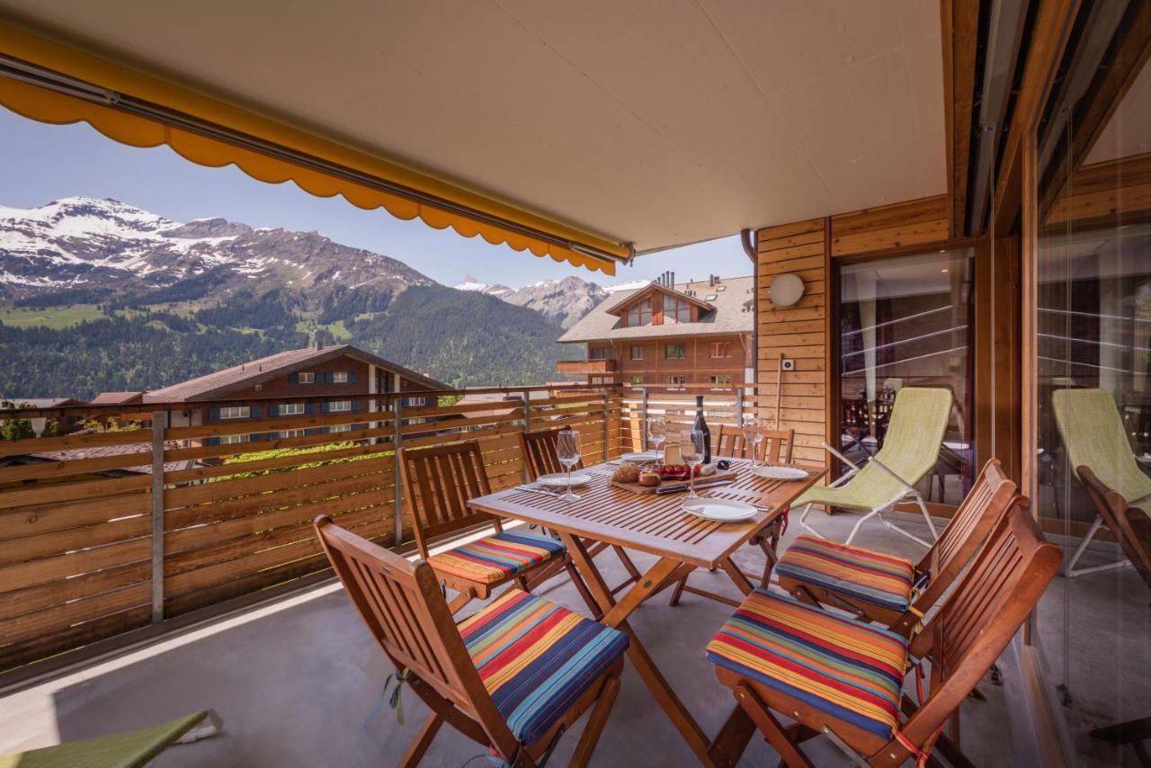 Chalet Am Acher 3 Wengen Exteriér fotografie